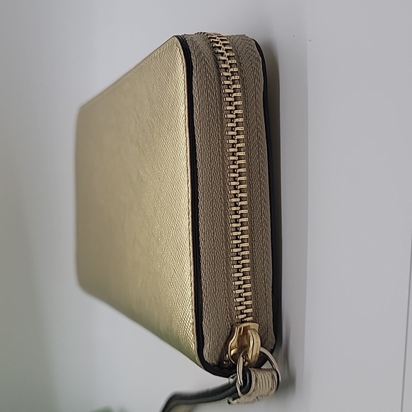 KATE SPADE NIB ZIPPY GOLD WALLET - Picture 5 of 6